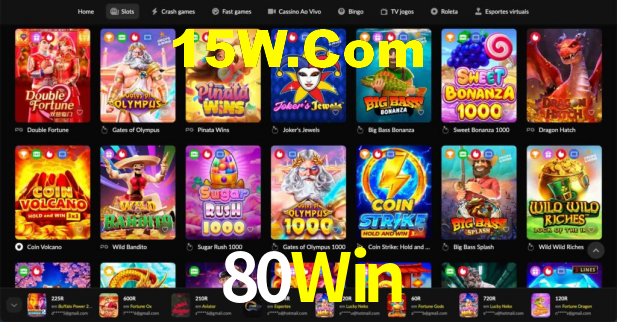 Welcome Bonus 80Win